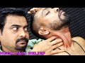 Neck Pain Relief & Head Scratching by Indian Barber | Neck Cracking & Forehead Tapping | Sleep ASMR