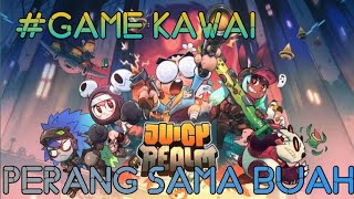 #game#perangbuah#juicyrealm#kawai  gameplay Juicy Realm game perang sama buah-buahan screenshot 5