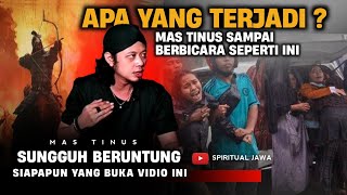 HATI HATI Hanya Orang Seperti Ini Yang Di Cari Masuk Di Peradaban Baru, Mas Tinus Spiritualis