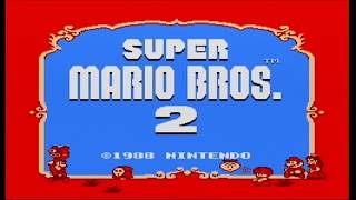 Super Mario Bros. 2 (NES) Playthrough Part 1