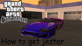 How to get jester in gta san andreas