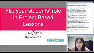 Flip your student's role in Project Based Learning - Webinar