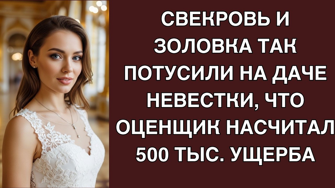 Свекровь и золовка так потусили на даче невестки, что оценщик насчитал 500 тыс  ущерба
