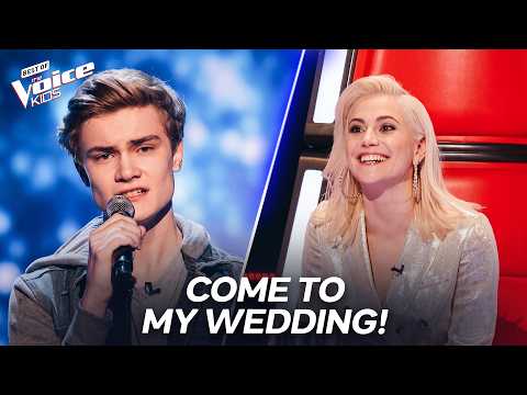 Pixie Wanted Him to Sing At Her Wedding! | The Voice Kids