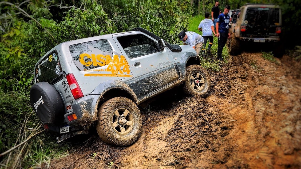 TRILHA 4x4 Cocal do sul JIMNY, TROLLER, HILUX, GAIOLA TURBO, CHEROKEE