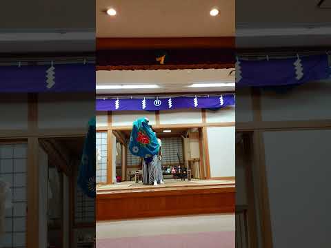 #古野牛川敬神会能舞奉納 250102  その7-2(権現舞) #short #short #shimokita #下北 #東通村 #higashidoori #noh #能 #伝統芸能 #能舞