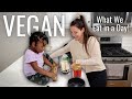 VEGAN FAMILY | What we eat in a day | EASY, Plant Based & Healthy Toddler Meal Ideas!