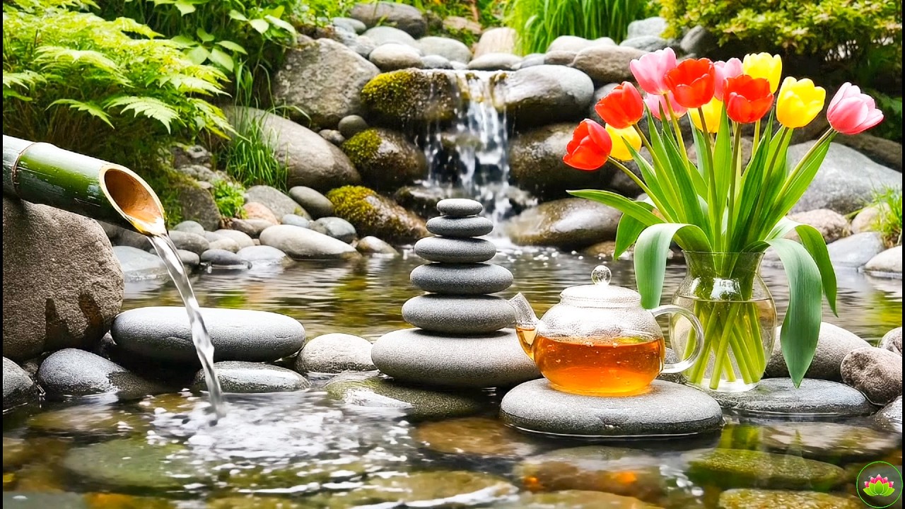 Mind & Body Healing  Piano & Water Ambience