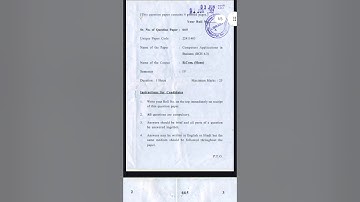 DU || Computer Application in Business B.com & B.com Hons 2022 Sem 4 #commerce #delhiuniversity