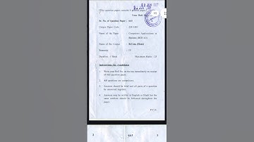 DU || Computer Application in Business B.com & B.com Hons 2022 Sem 4 #commerce #delhiuniversity