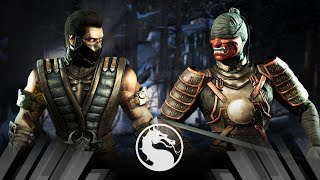 Mortal Kombat X - Revenant Sub-Zero Vs Ronin Kenshi (Very Hard)