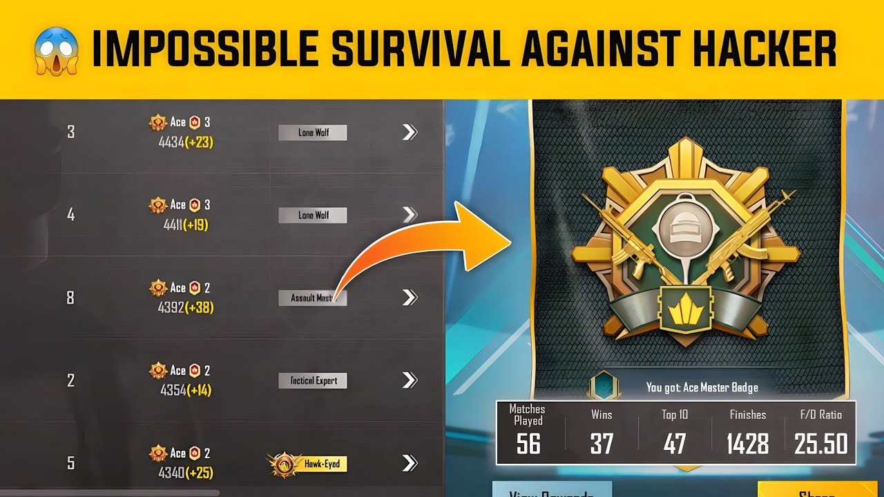 😱 IMPOSSIBLE SURVIVING IN CONQUEROR LOBBY 🥴 SOLO RANK PUSH TIPS AND TRICKS🔥