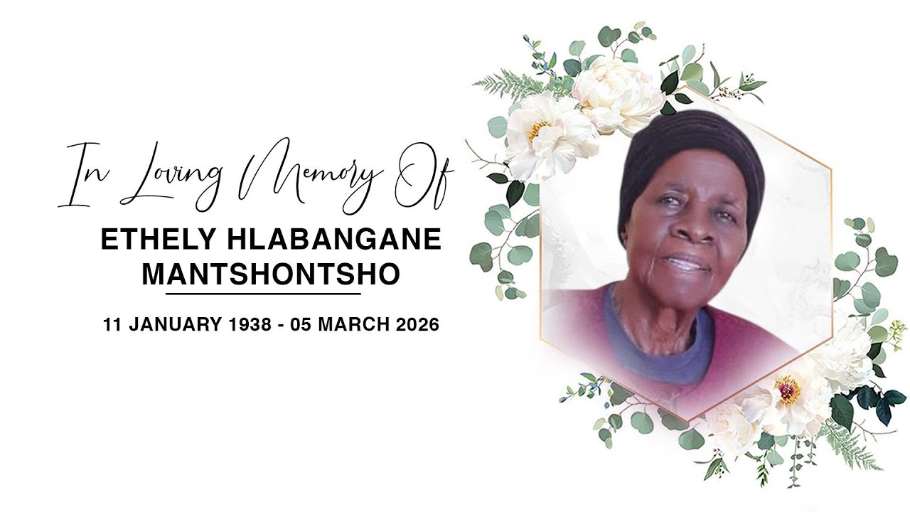 LATE ETHELY HLABANGANA MANTSHONTSHO EVENING SERVICE