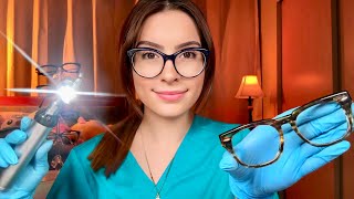 ASMR Examen De La VUE 👓  Roleplay Opthamologue, (Medical Eye Exam en Français)