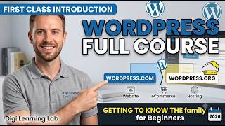 Getting to Know the WordPress Family: WordPress Full Course for Beginners