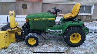 John Deere 445 Garden Tractor Find