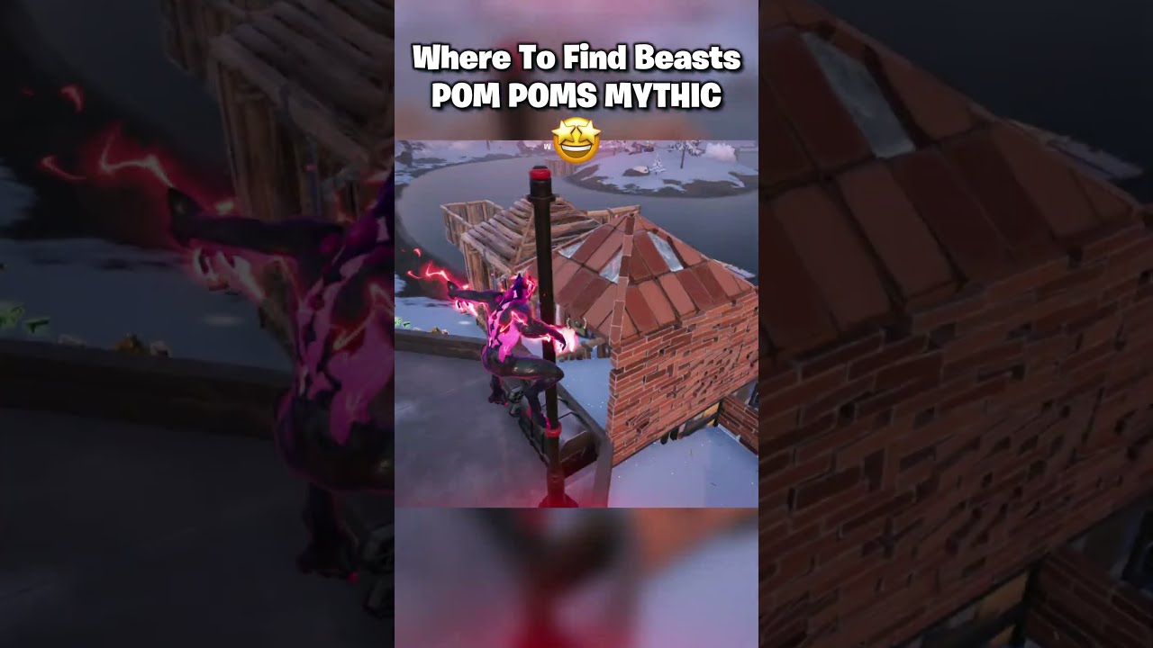 All Locations Of Storm Beasts Pom Poms Mythic Shorts