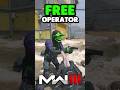 *DON&#39;T MISS* Free Operator Unlock in MW3