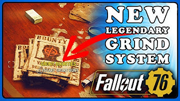 Fallout 76 PTS: New Legendary Grind System. Grants and Head Hunts.