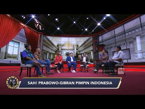Kabinet Bayangan Eps 20: Sah! Prabowo-Gibran Pimpin Indonesia