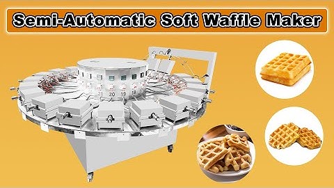Sweet Waffles Making Machine|Buttermilk Waffles|Semi Automatic Soft Waffle Maker|Waffle Machine