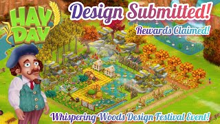🎁 I Submitted My Whispering Woods Design! 😍 | Claimed Bonus Rewards   Photo Reel Exchange | Hay Day