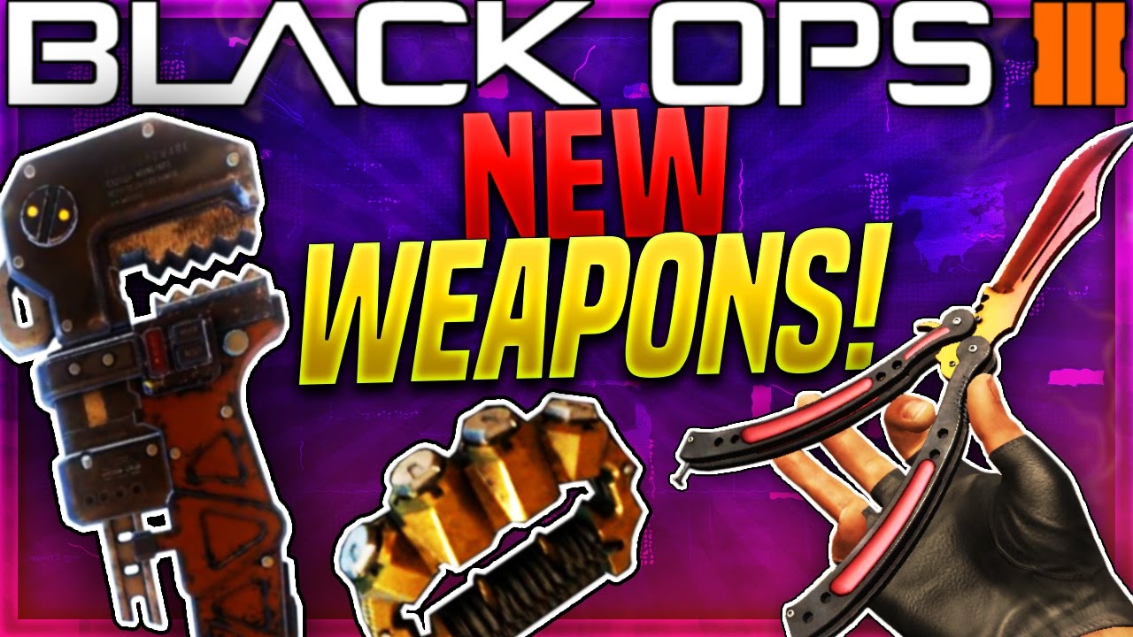 3 FREE NEW WEAPONS In BLACK OPS 3! BO3 NEW SPECIAL WEAPONS (ButterFly Knife, Wrench, Brass Knuckles)
