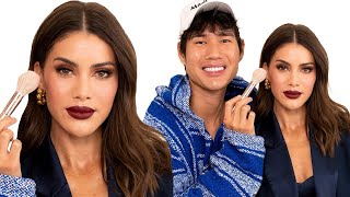 Bronzed Glowy Holiday Makeup With Camila Coelho | Patrick Ta