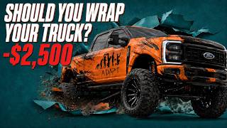 Is It Worth It To Wrap Your Truck as a Contractor?