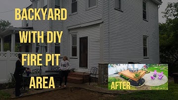 Cedar Deck and DIY Fire Pit Installation Time Lapse