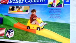 2 Step Roller Coaster Children's Toy Assembly and Unobxing