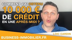 Comment j'ai obtenu 10 000 € de crédit en une après-midi sans justificatif ??