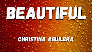 Christina Aguilera - Beautiful (lyric video)