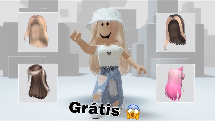 como ter cabelo de graça no Roblox super fácil sem gastar nenhum