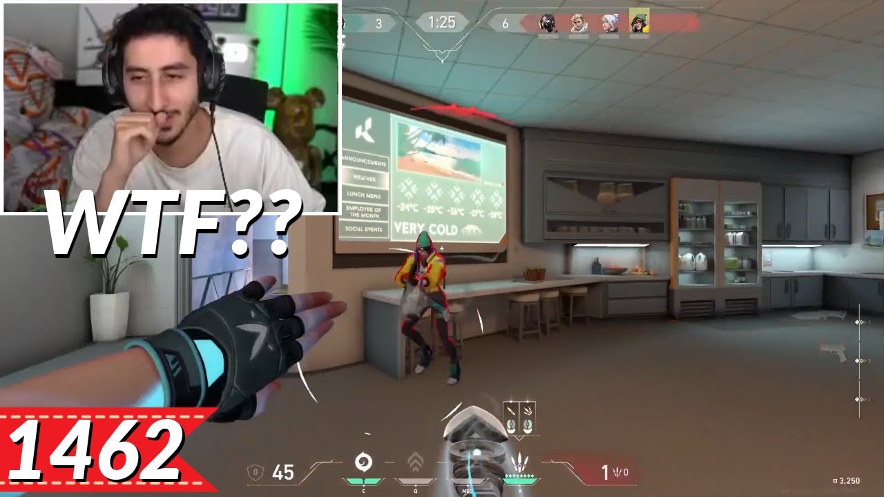 Crazy 1v4 Clutch in ProCity (with Enemy POV) | Most Watched VALORANT ...