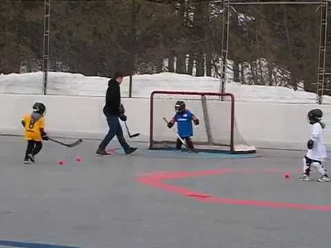 PK Ball Hockey Blocker Save - YouTube