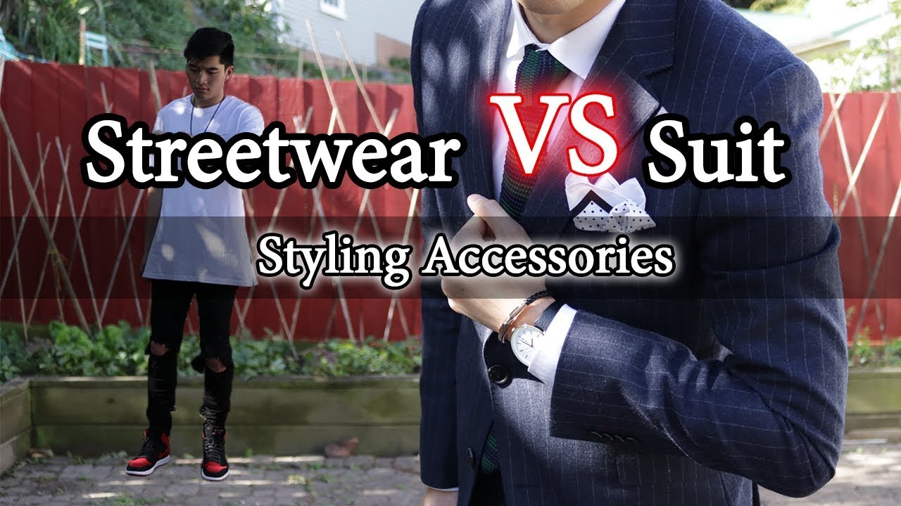 Streetwear VS. Suit How to Style Accessories RoseGold & Black, I