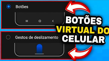 Como ativar ou remover botão virtual do celular Android barra de navegação
