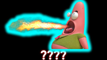 11 SpongeBob 3D Baby Patrick Star "Burp" Sound Variations in 52 Seconds