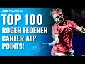 Top 100 Roger Federer Career ATP Points!