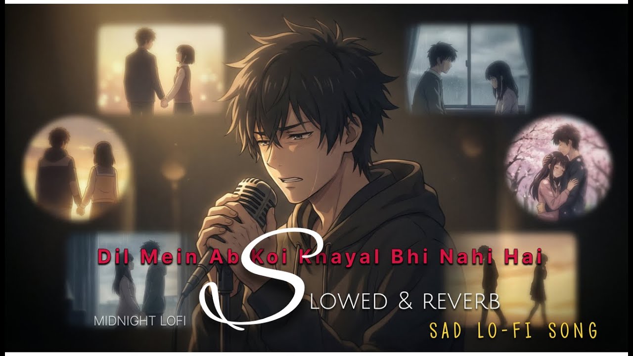 Dil Mein Ab Koi Khayal Bhi Nahi Hai l Slowed and Reverb l MIDNIGHT LOFI
