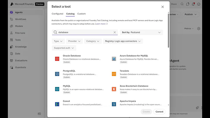 Logic Apps connectors as MCP tools from Foundry Agents