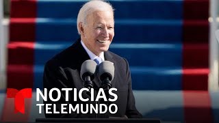 Joe Biden ofrece su primer discurso como presidente | Noticias Telemundo