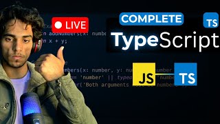 Learn TypeScript from Scratch | Full Live Series for Beginners (Step-by-Step) | @chadtag | Mahesh