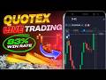 Quotex Live Session | Market Study &amp; DemoTrading | Education &amp; Practice Only