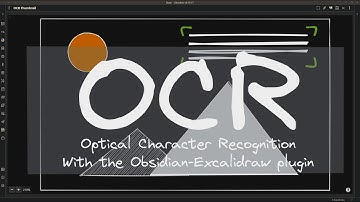 OCR with Excalidraw in Obsidian: Extract text from images and add as metadata to your files