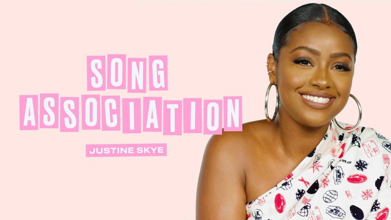 Justine Skye Sings JLo, Beyoncé, and John Legend in a Game of Song Association | ELLE