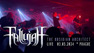 Fallujah - The Obsidian Architect *New Song* (Live 03.05.2024, Prague)