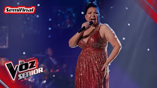 Betty canta 'No me queda más' en la semifinal | La Voz Senior 2022