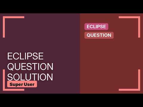 Red cross on Eclipse project name